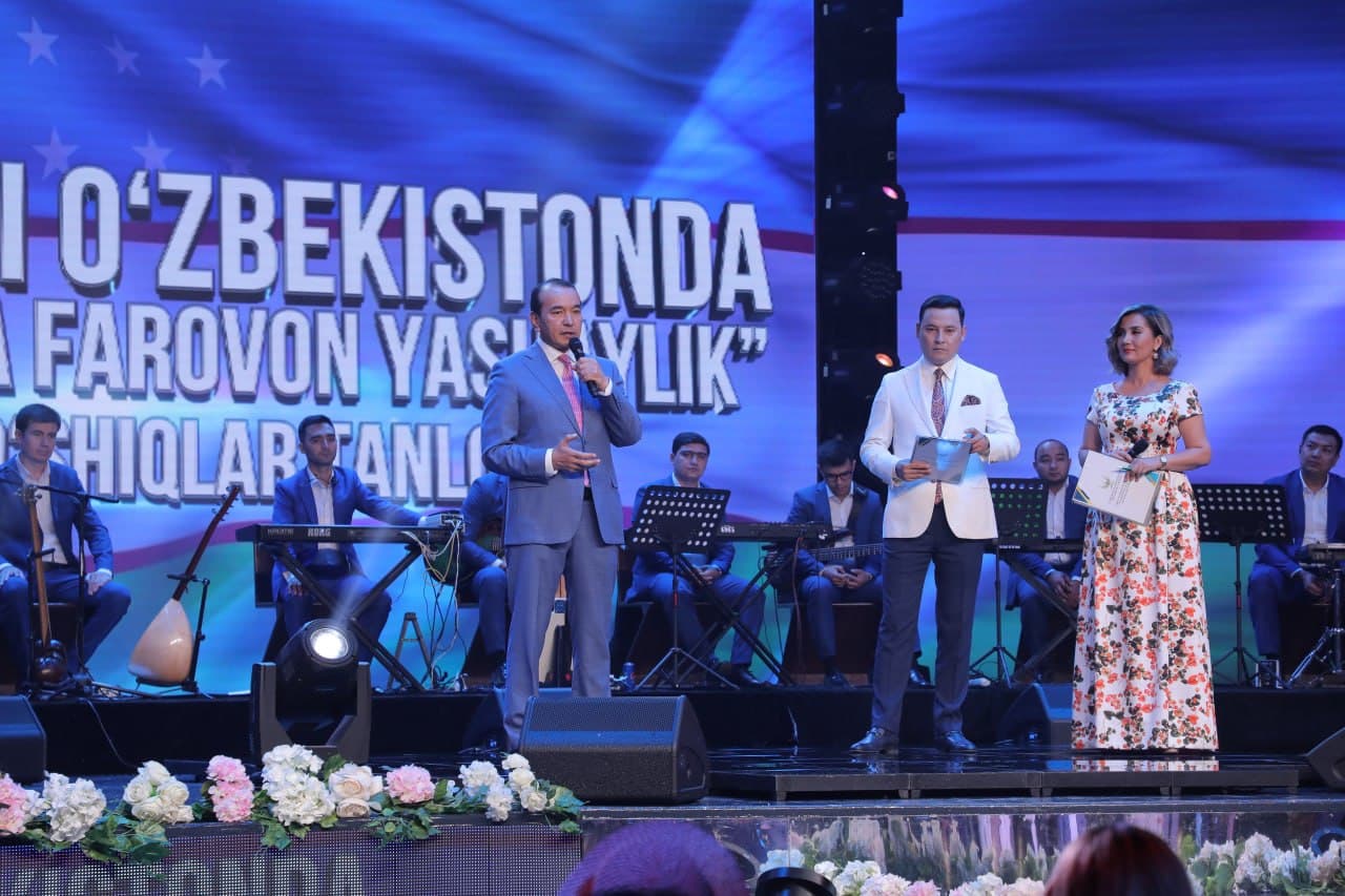 "YANGI O`ZBEKISTONDA ERKIN VA FAROVON YASHAYLIK" QO`SHIQLAR TANLOVI YAKUNLANDI