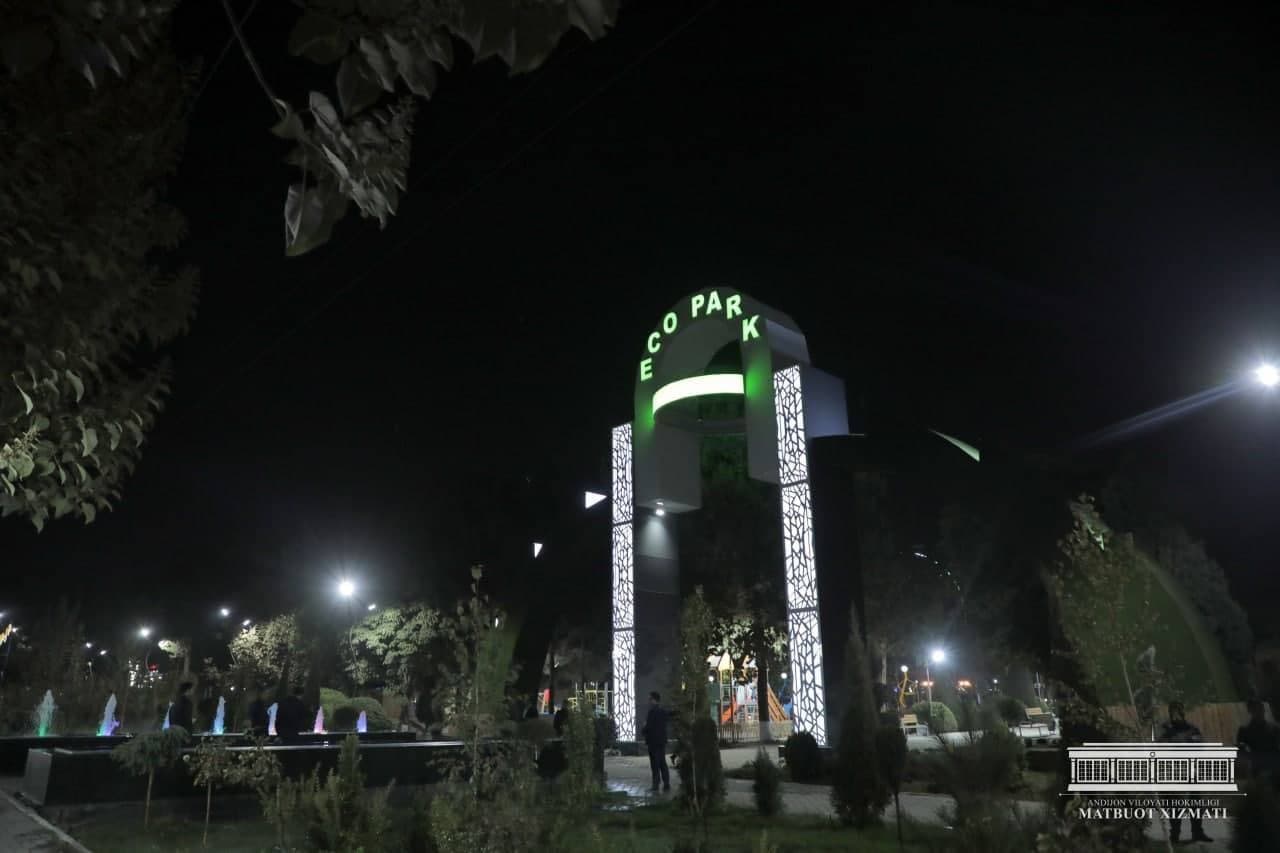 ANDIJONDAGI "ECO PARK" MEHMONLARGA MUNTAZIR...