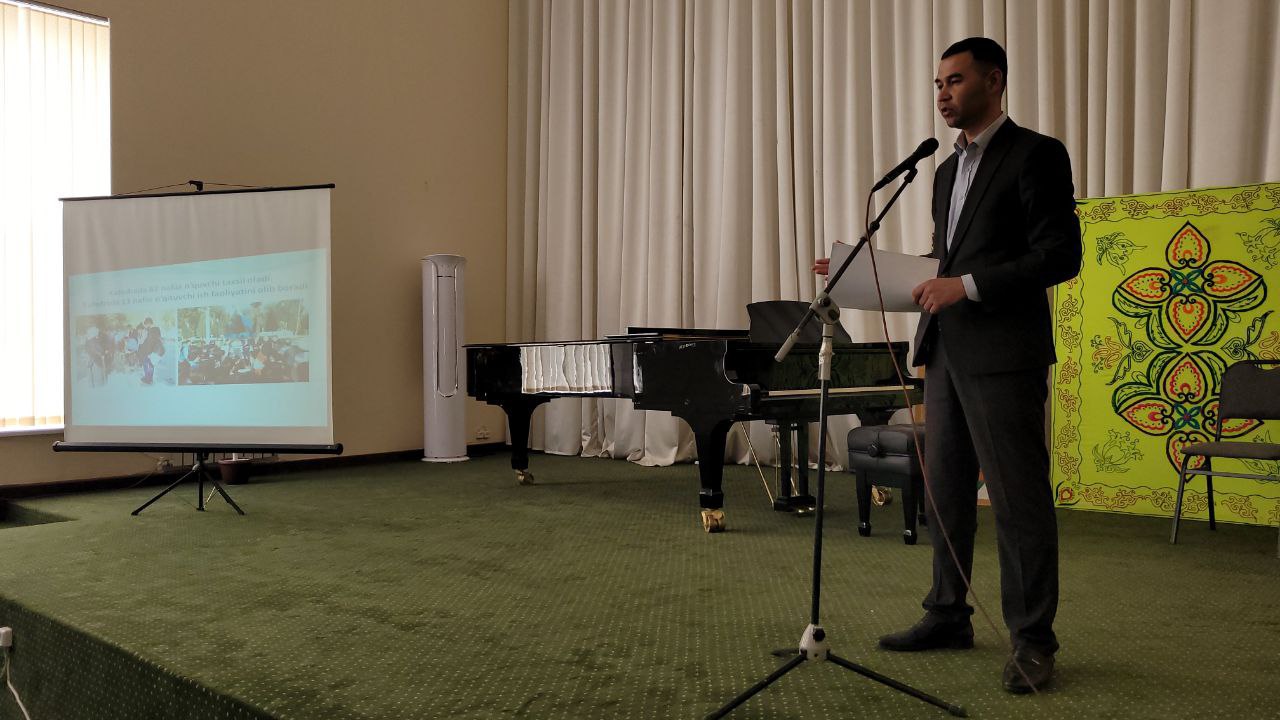 Jizzax ixtisoslashtirilgan san’at maktabi o'quvchilari uchun "Mahorat darsi" tashkil etildi