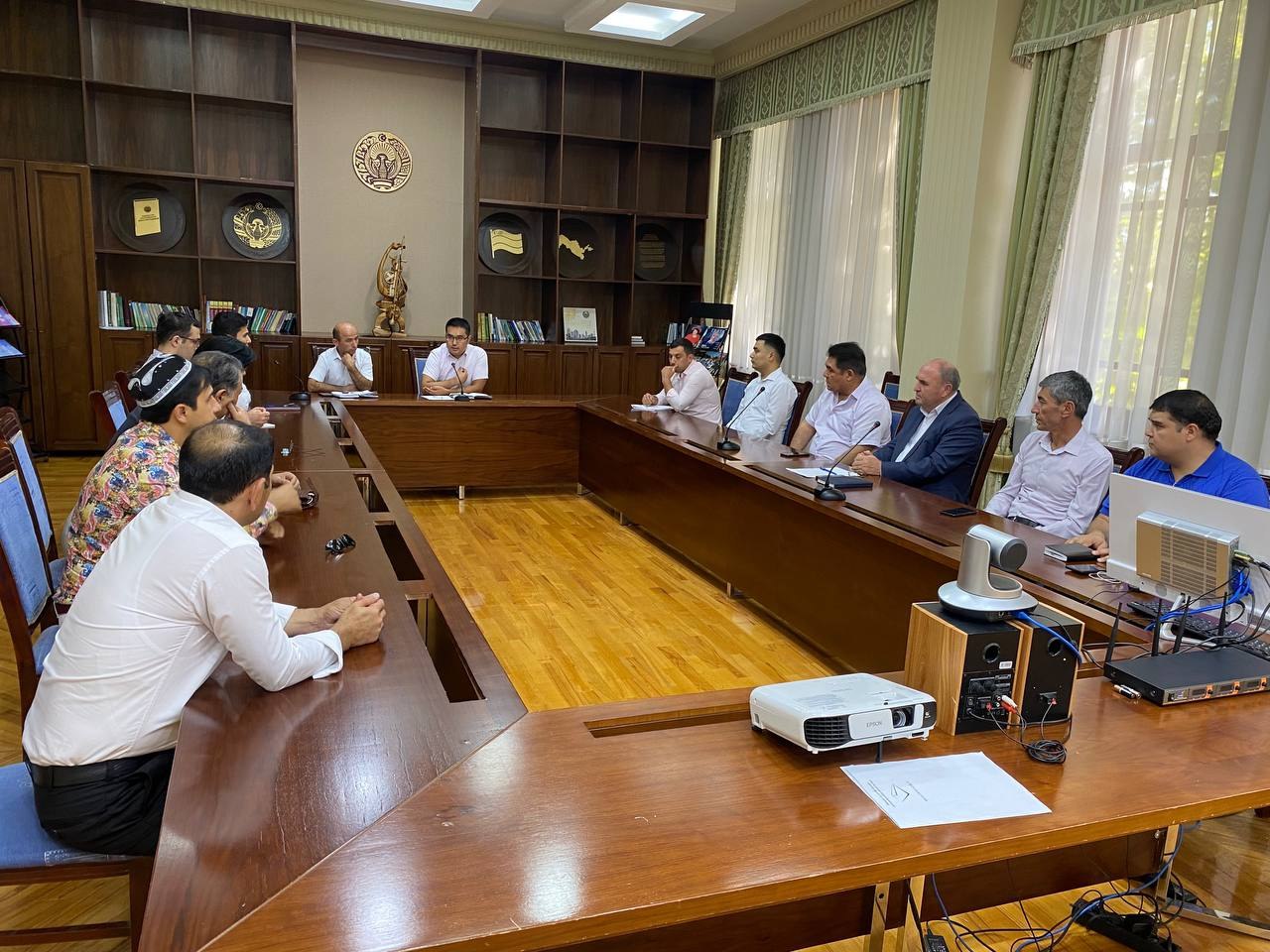 Mualliflik huquqini himoya qilish bo`yicha yig`ilish bo`lib o`tdi