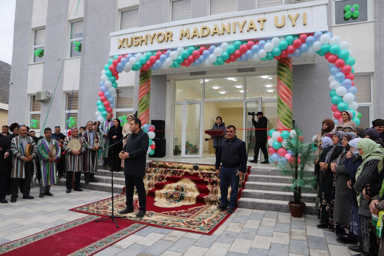 So‘xning Hushyor MFY hududida yangi Madaniyat markazi ish boshladi