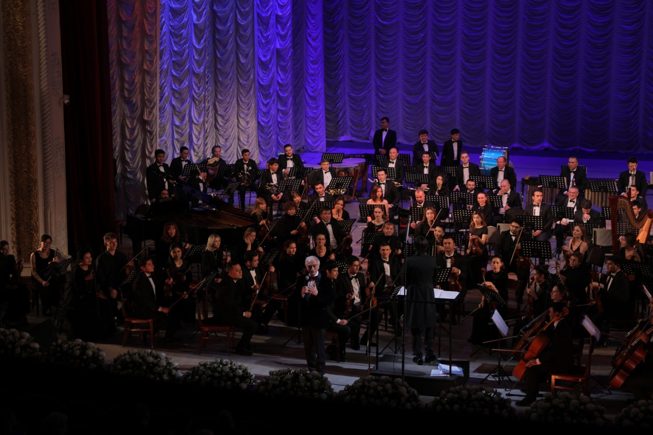 MDH Yoshlar simfonik orkestrining konsert dasturi bo'lib o'tdi