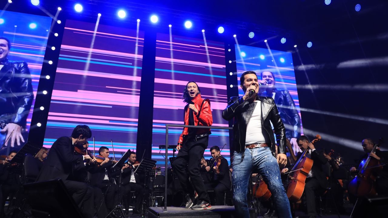 Milliy simfonik orkestrning "Sympho Disco 80-90" katta shou dasturi bo‘lib o‘tdi