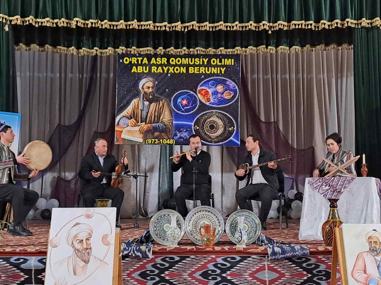 Аbu Rayhon Beruniyning tavalludining 1050 yilligi nishonlandi