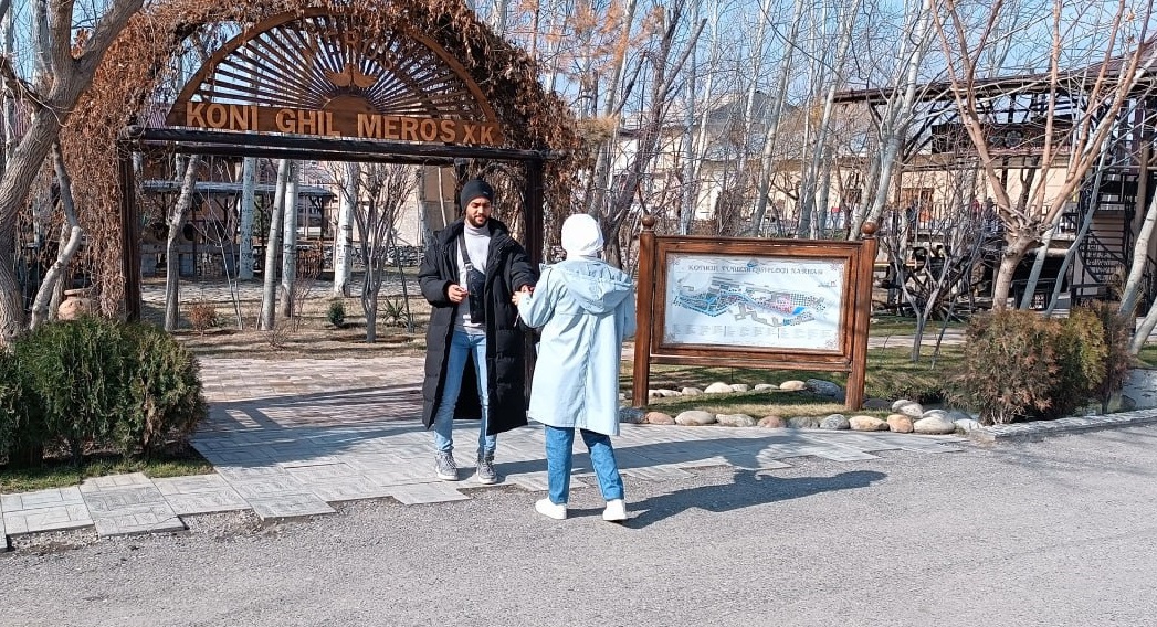 Misrlik xonanda va bloger Mustafo Abu Ravash Samarqandda