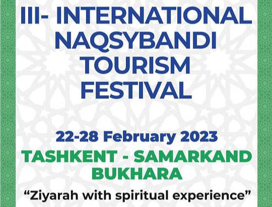O‘zbekistonda III Xalqaro Naqshbandiya turizm festivali o‘tkaziladi
