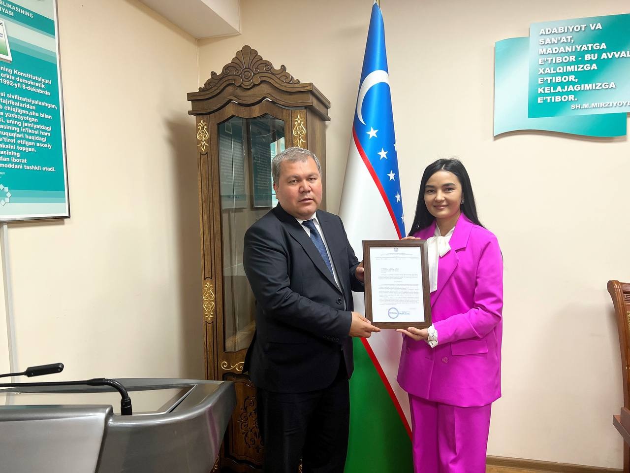 O'zDSMI xodimi Prezident granti asosida tayanch doktoranturaga qabul qilindi