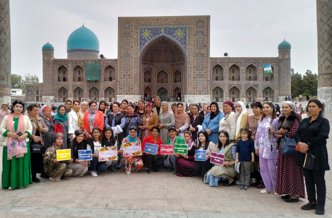 Qadimiy hamda hamisha navqiron Samarqand shahriga sayohat tashkil etildi