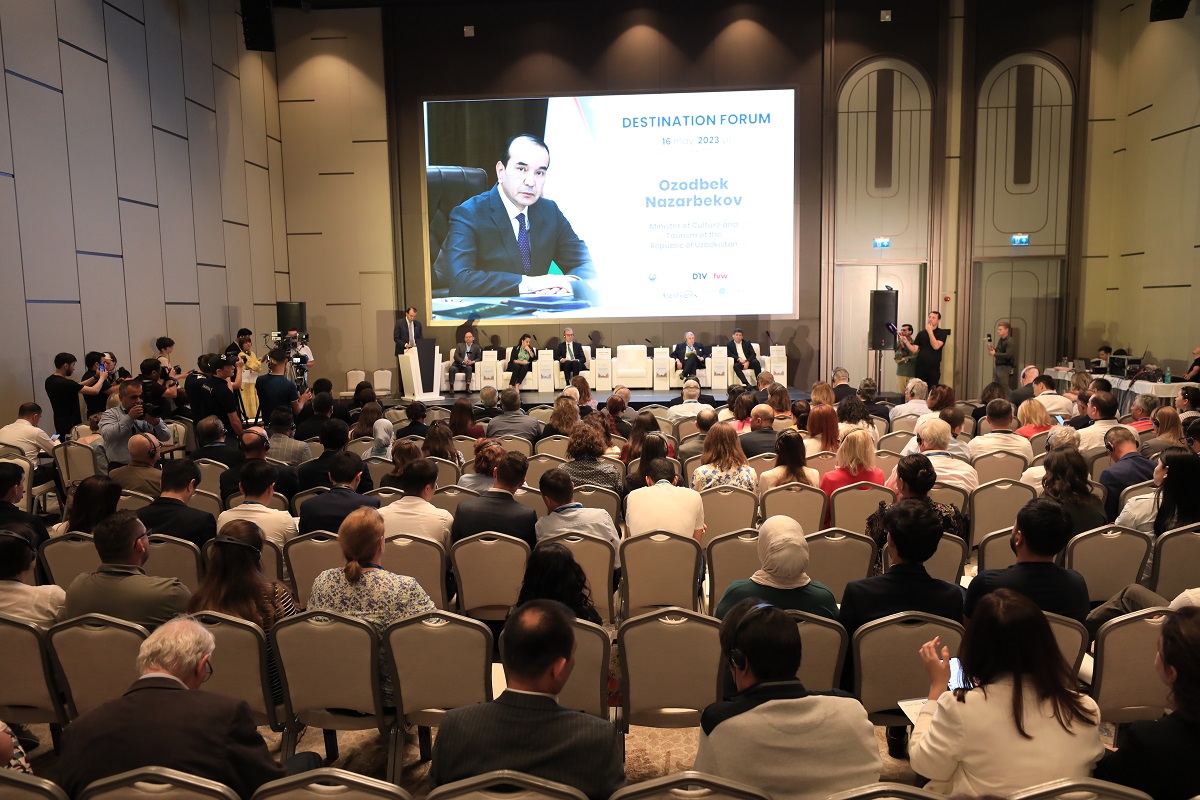 O‘zbekiston va Germaniya turizm sohasi vakillari ishtirokida “Destination forum” xalqaro konferensiyasi bo'lib o'tdi