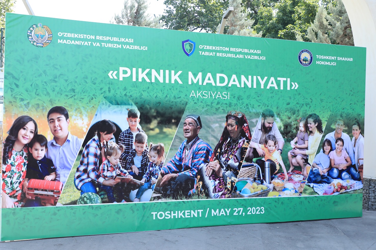 “Piknik madaniyati” aksiya tadbiri o‘tkazilmoqda