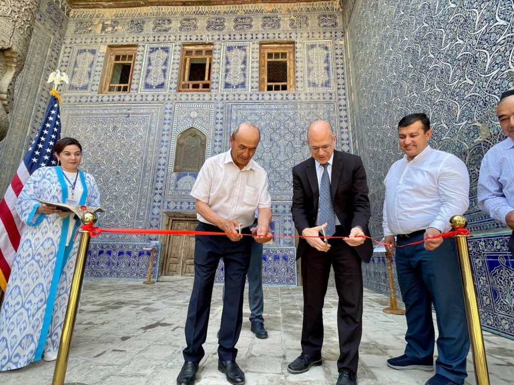 Xiva shahrida XIX asrga oid "Tosh hovli" saroyini taʼmirlash ishlari loyihasi yakunlandi