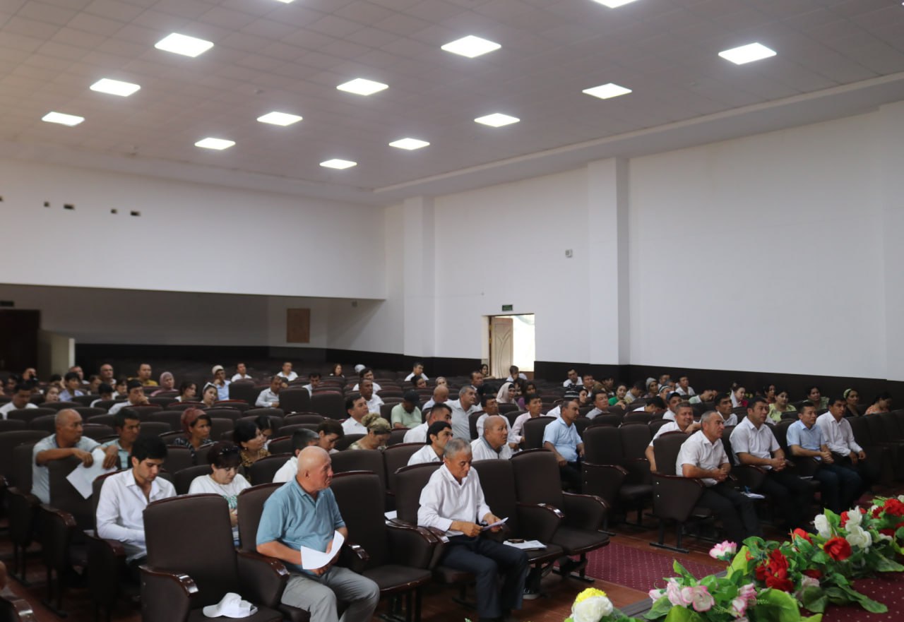 Surxondaryoda madaniyat markazlari xodimlari uchun o'quv seminari bo'lib o'tdi