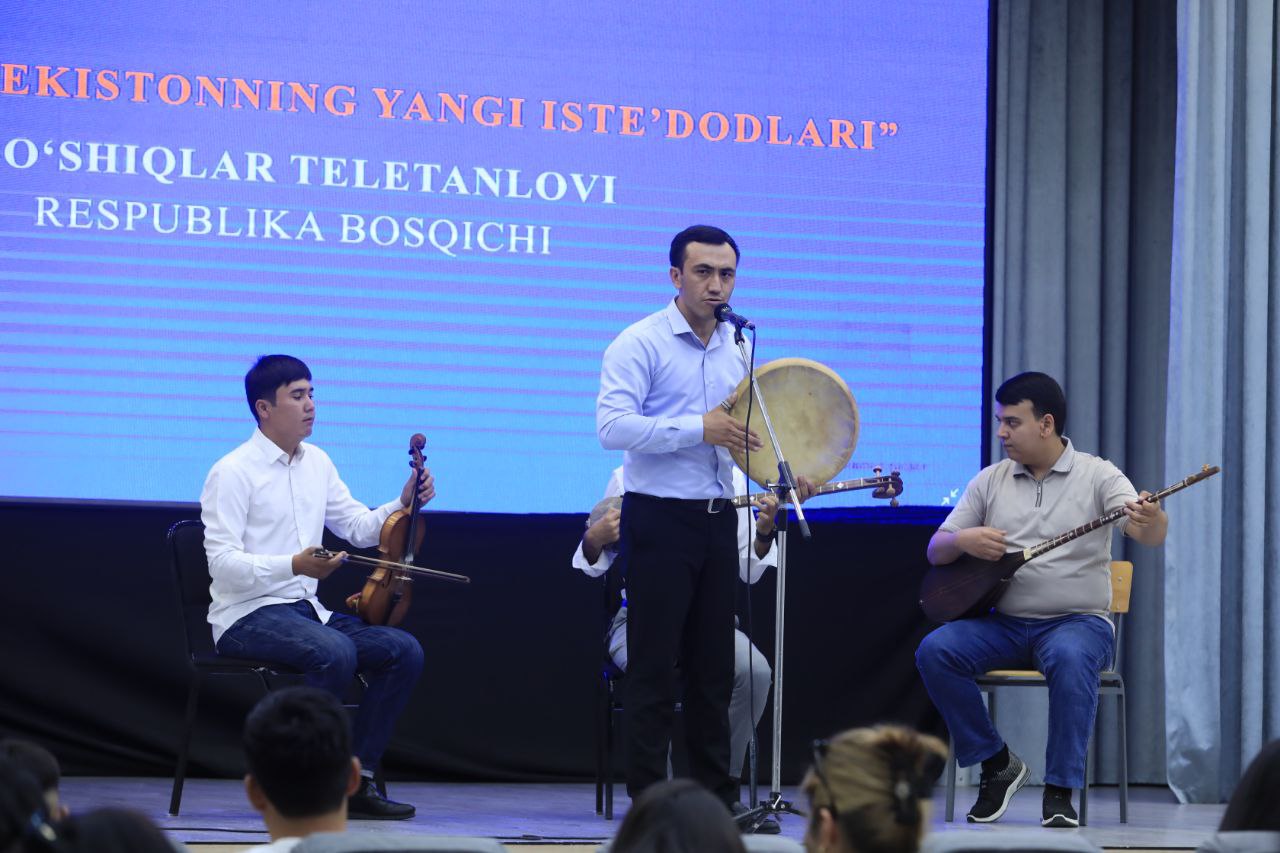 “Yangi Oʻzbekistonning yangi isteʼdodlari” qoʻshiqlar teletanlovida eng yaxshilar saralandi