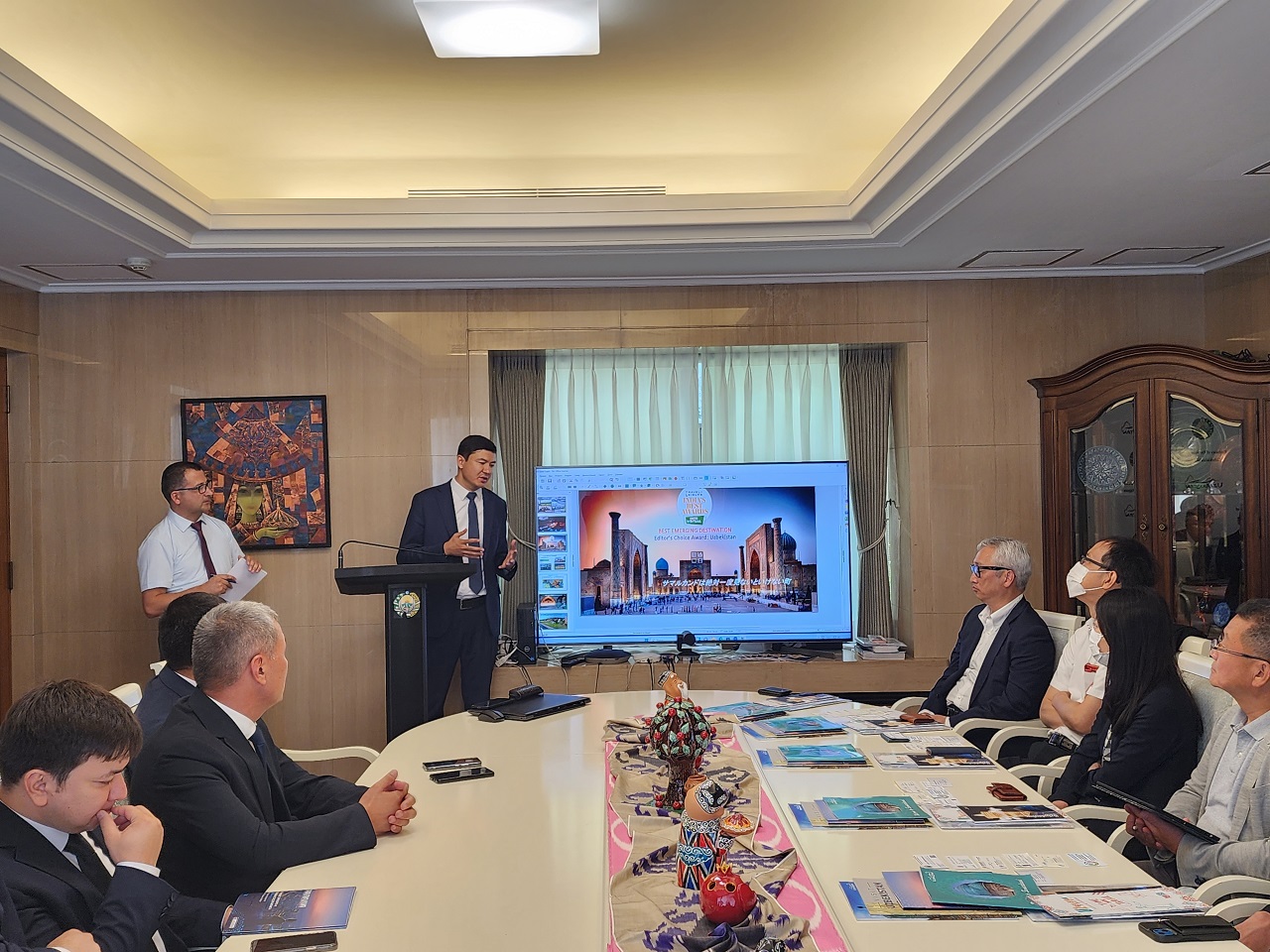 Tokioda “Samarqand –Yangi O‘zbekistonning turizm darvozasi”  targ‘ibot kompaniyasi o‘tkazildi