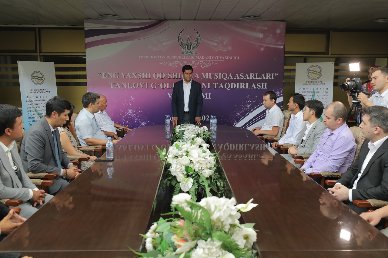 “Eng yaxshi qo‘shiq va musiqa asarlari” tanlovi  g'oliblari e'lon qilindi