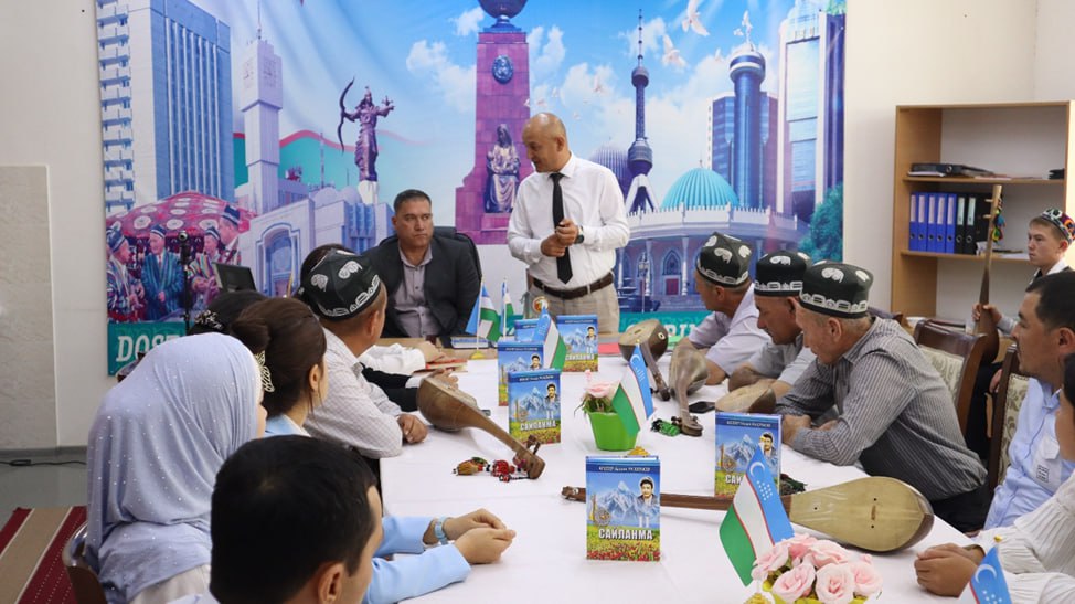 Qodir baxshi Rahimov ijodiy kechasi bo'lib o'tdi