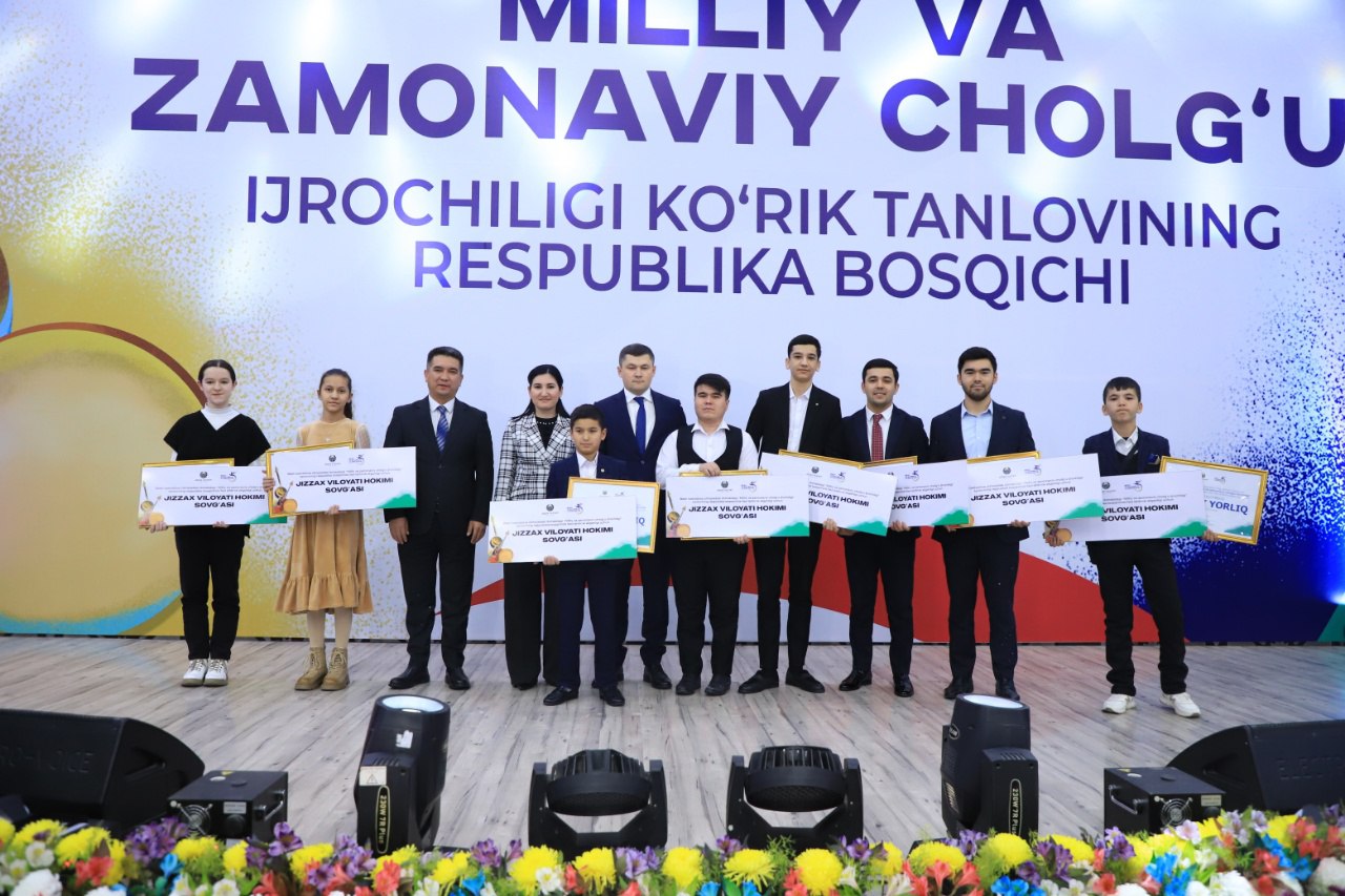 “Milliy va zamonaviy cholg’u ijrochiligi” tanlovining respublika bosqichi